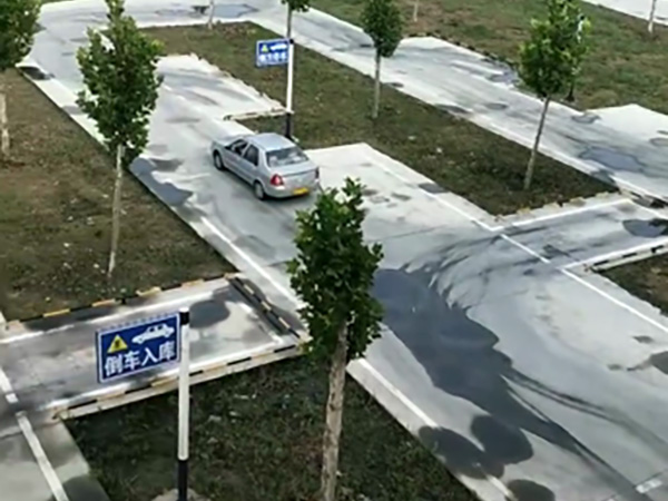 梁山学车风采